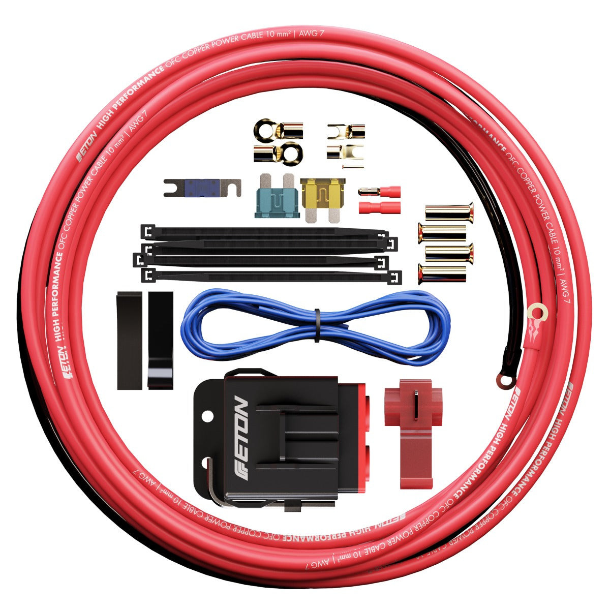 Eton PCC10 7 AWG OFC Solid Copper Cable 5.5M