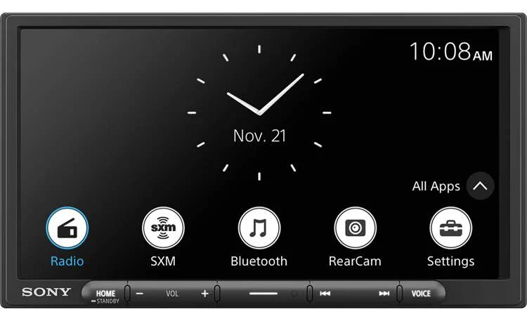 Sony XAV-AX4000 6.95" Head Unit – Wireless Apple CarPlay & Android Auto, WebLink Cast