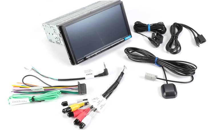 Sony XAV-AX4000 6.95" Head Unit – Wireless Apple CarPlay & Android Auto, WebLink Cast