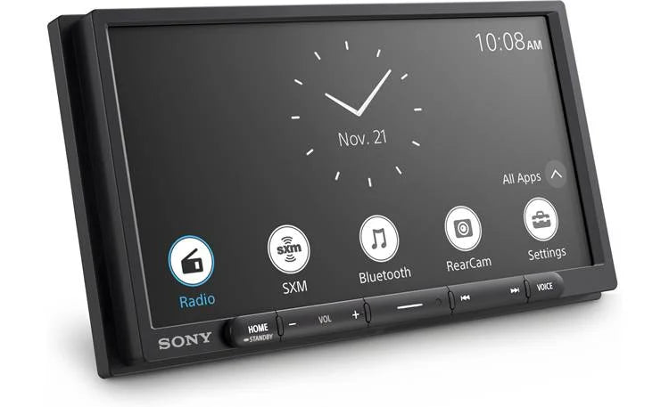 Sony XAV-AX4000 6.95" Head Unit – Wireless Apple CarPlay & Android Auto, WebLink Cast