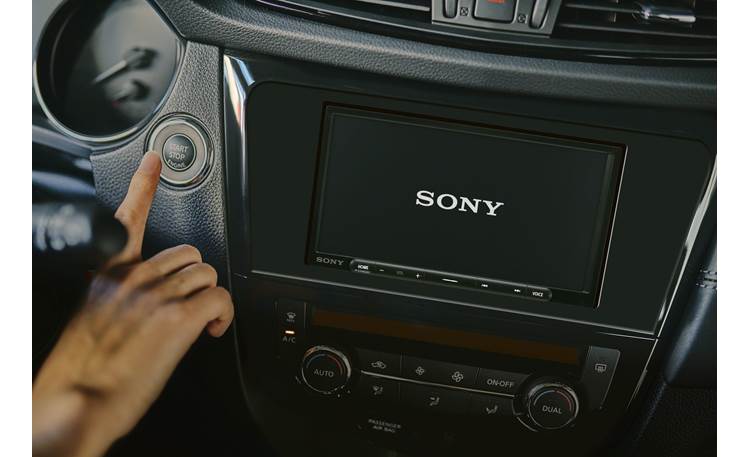 Sony XAV-AX4000 6.95" Head Unit – Wireless Apple CarPlay & Android Auto, WebLink Cast