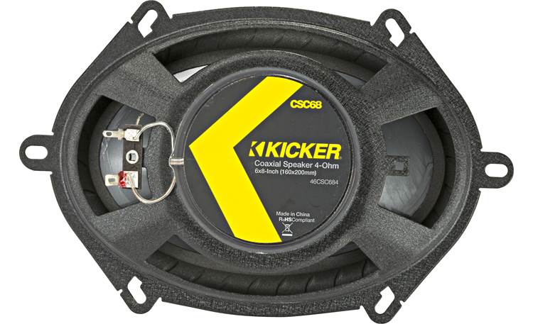 Kicker 46CSC684 - CS Series 6"x8" 2-way car speakers