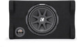 Kicker 48CDF104 - Comp Series sealed down-firing enclosure with 10"
