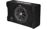 Kicker 48CDF124 - Comp Series sealed downward-firing enclosure with 12"