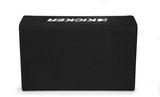 Kicker 48CDF124 - Comp Series sealed downward-firing enclosure with 12"