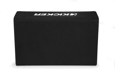 Kicker 48CDF124 - Comp Series sealed downward-firing enclosure with 12"
