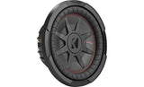 Kicker 48CWRT104 - 10" shallow-mount subwoofer with dual 4-ohm voice coils