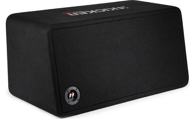 Kicker 48DCWR122 - Ported enclosure with two 12" CompR® subwoofers