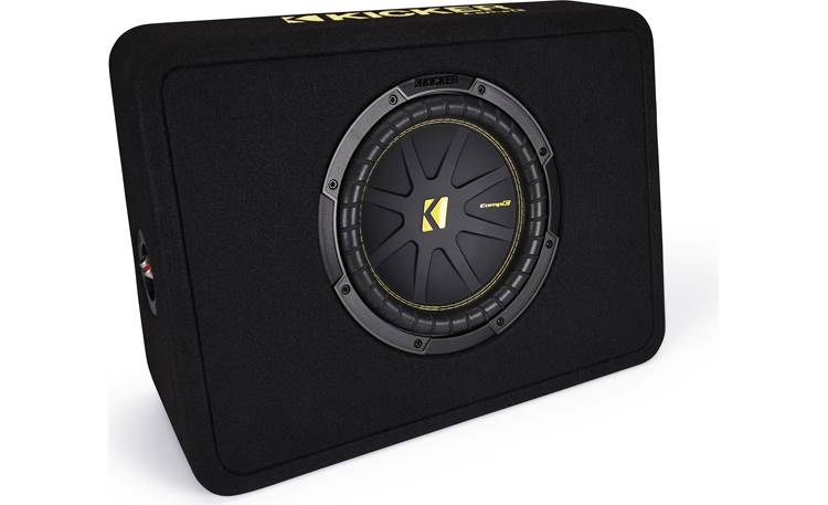 Kicker 50TCWC104 - loaded enclosure places a 10" CompC