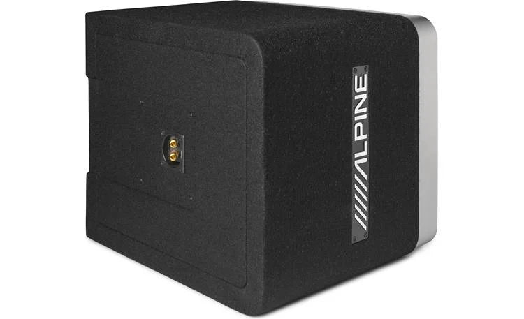 Alpine S2-SB8 S-Series 8” PrismaLink Preloaded Subwoofer Wedge Enclosure