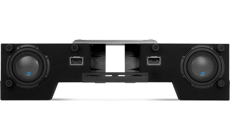 Alpine S-DB8V-TRK Dual 8” S-Series Preloaded Truck Subwoofer Enclosure