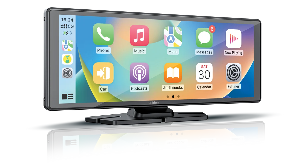 Uniden iGO PLAY 10+ Wireless Apple CarPlay Screen