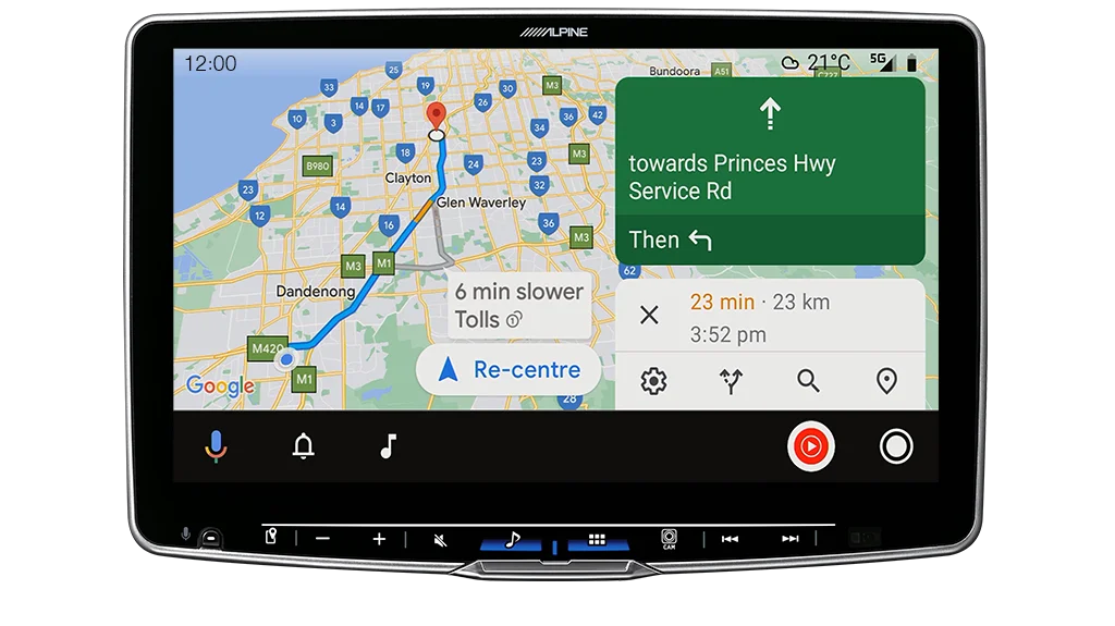 Alpine YARIS-GR20-F511A Premium Infotainment Solutions for Toyota GR Yaris