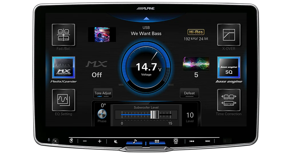 Alpine YARIS-GR20-F511A Premium Infotainment Solutions for Toyota GR Yaris