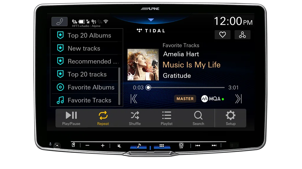 Alpine iLX-F511A Halo 11inch Floating Head Unit