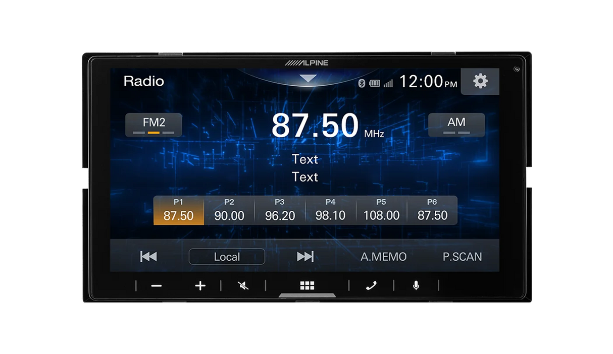 Alpine iLX-W670A 6.75" Audio Visual Receiver with Wireless