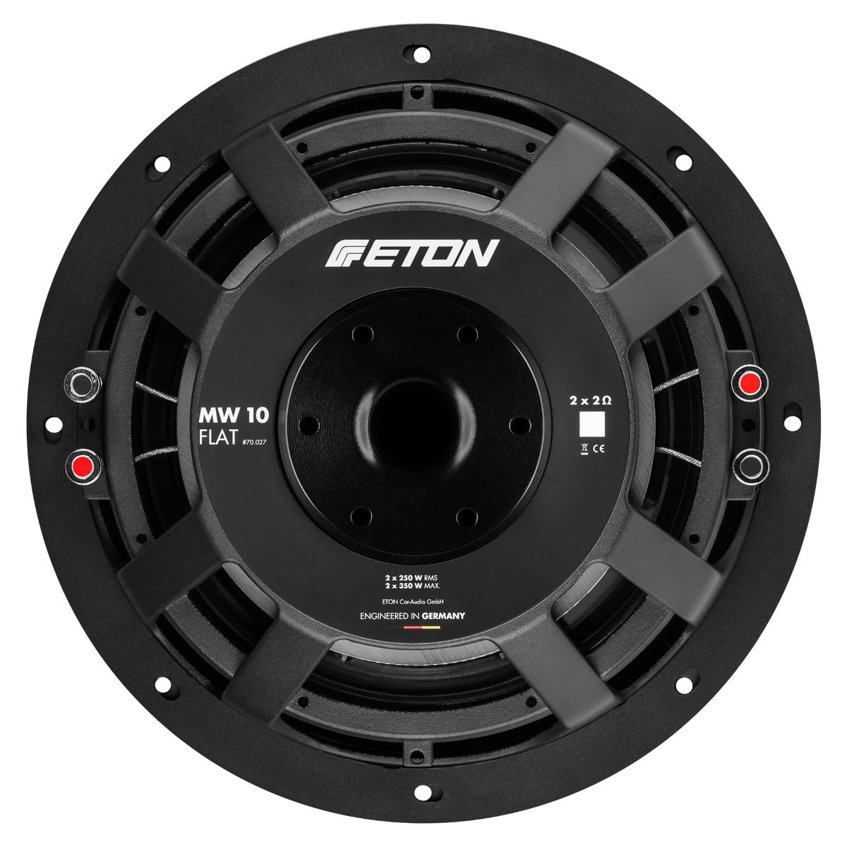 Eton MW10 10" Flat Subwoofer 250mm Single Chassis