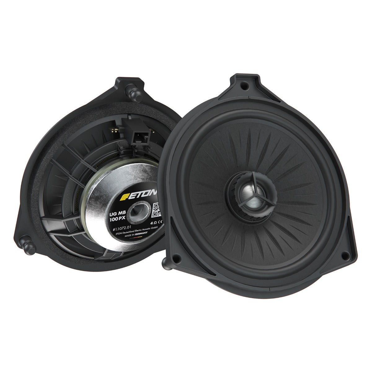 Eton MB100PX Rear 2-Way Coaxial Speakers 4" (100mm)