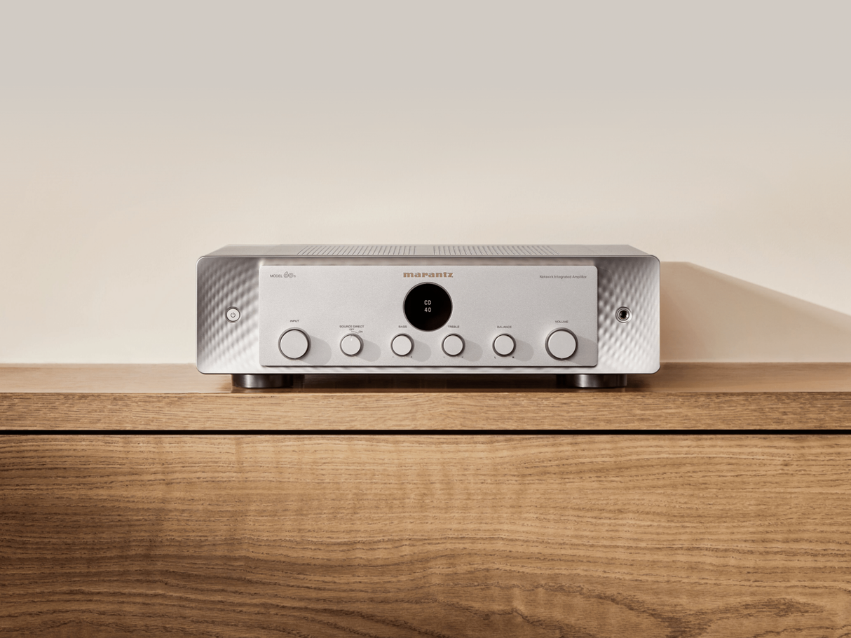 Marantz Model 60n Amplifier 2x60W Class AB HEOS Toroidal Power Heavy Extruded Heat Sink