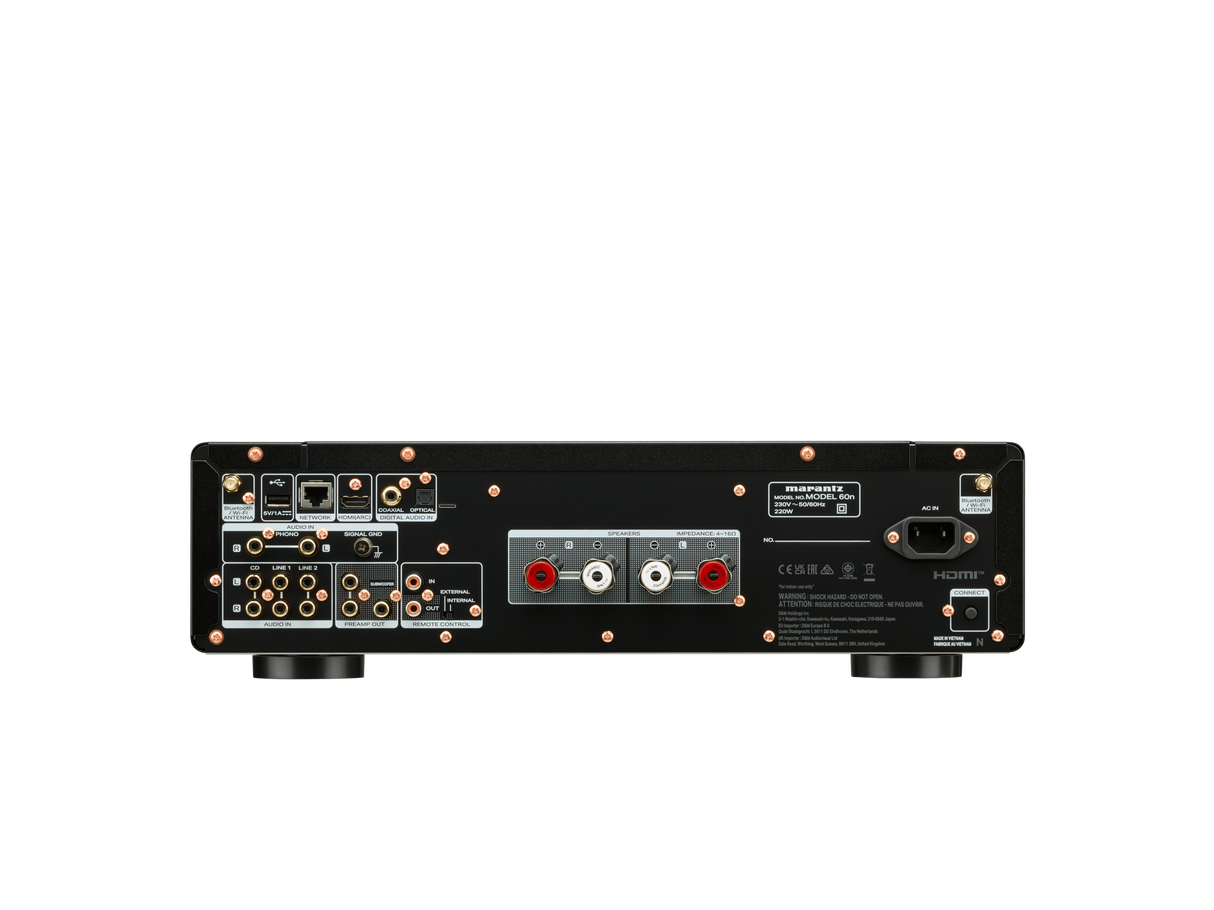 Marantz Model 60n Amplifier 2x60W Class AB HEOS Toroidal Power Heavy Extruded Heat Sink