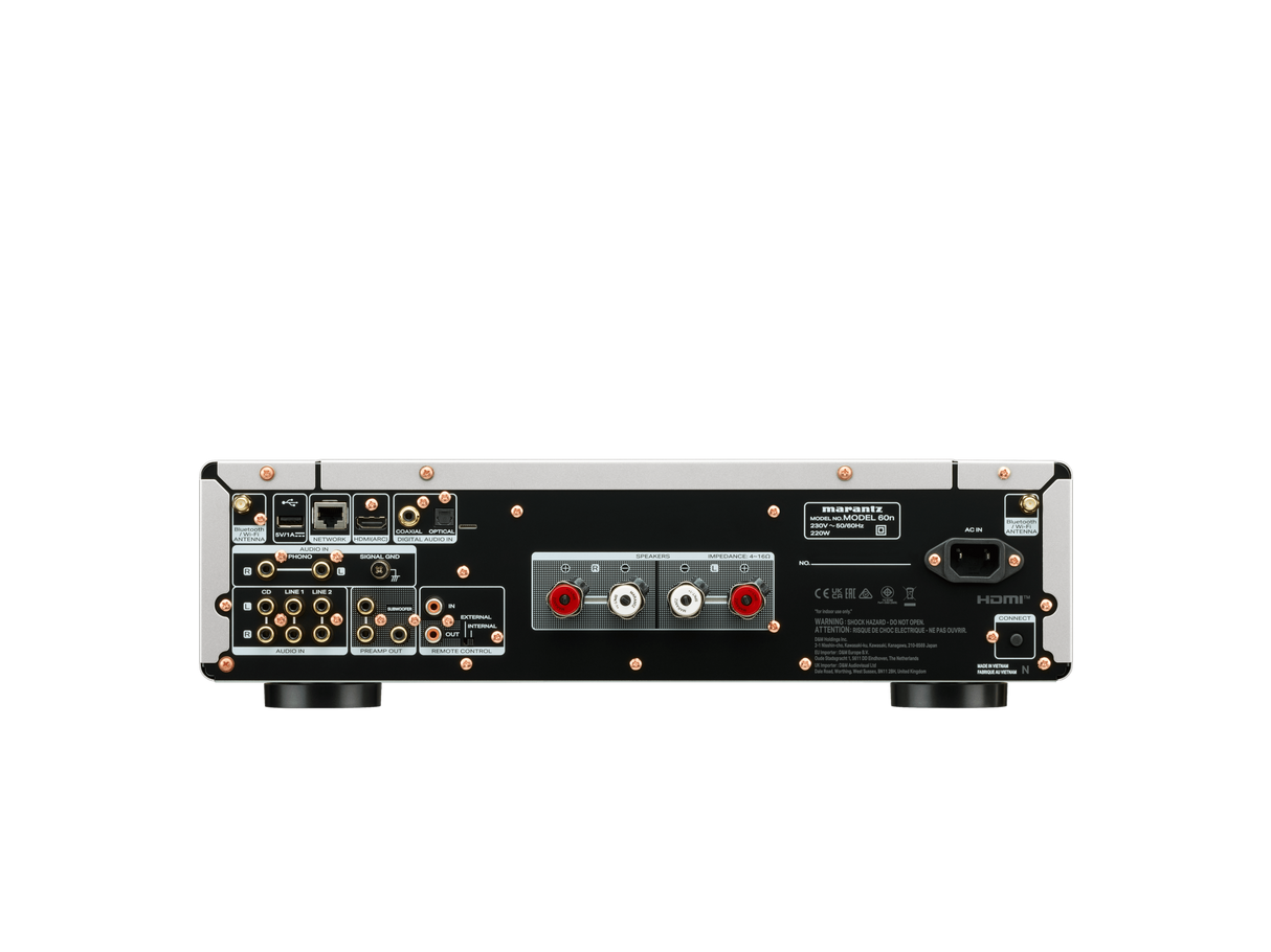 Marantz Model 60n Amplifier 2x60W Class AB HEOS Toroidal Power Heavy Extruded Heat Sink