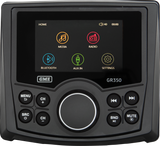 GME GR350BTB Compact Marine Stereo – AM/FM, Bluetooth, IPX5 Black