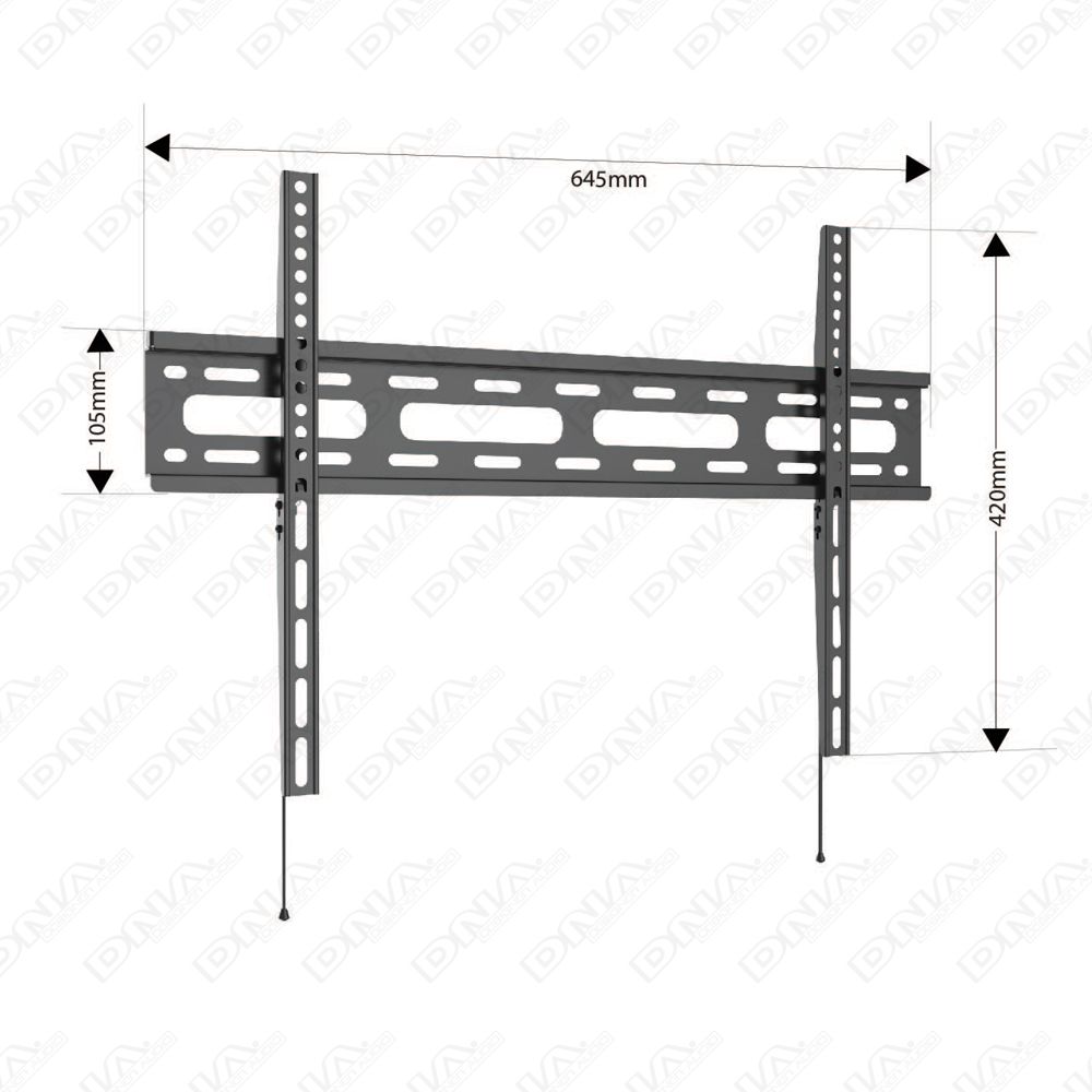 PSW596MF TV Wall Mount 32 to 65 Inch Fixed Mount Up to 35KG