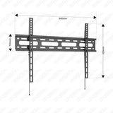 PSW596MF TV Wall Mount 32 to 65 Inch Fixed Mount Up to 35KG