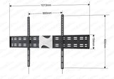 PSW793LF TV Wall Mount 47 to 100 Inch Extra Large Fixed Mount Up to 75KG