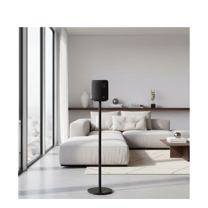 WiiM Sound Smart Speaker Floor Stand by Norstone Single Speaker Stand
