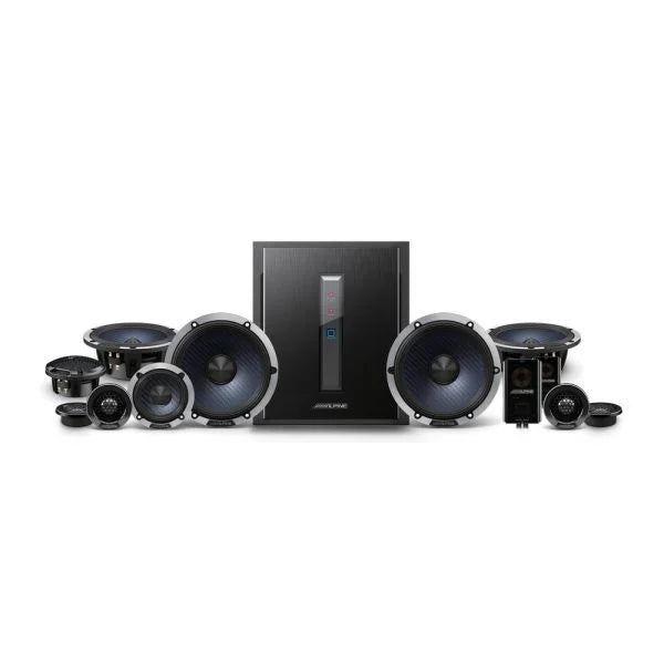 Alpine X800-DP653 12 Channel DSP & DP-Series Component Speakers