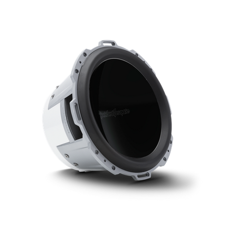 12” Punch Series Marine Subwoofer SVC - 4 Ohm - White Sports Grille
