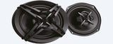 16x24cm (6x9”) 3-Way Coaxial Speakers