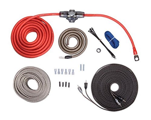 RFK4X 4 Gauge Power Kit w/ Speaker Wire & 1 x 5m RFI Series RCA