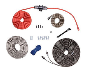 Rockford Fosgate - RFK8X 8 Gauge Power Kit w/ Speaker Wire & 1 x 5m RFI Series RCA