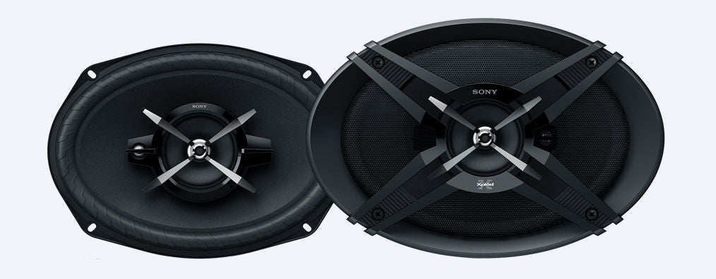 16x24cm (6x9”) 3-Way High Power Coaxial Speakers – GL Pro Sound