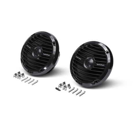 6.5” Prime R1 Series Marine Full Range Speakers - Black