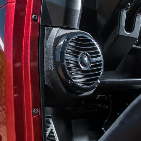 6.5” Prime R1 Series Marine Full Range Speakers - Black