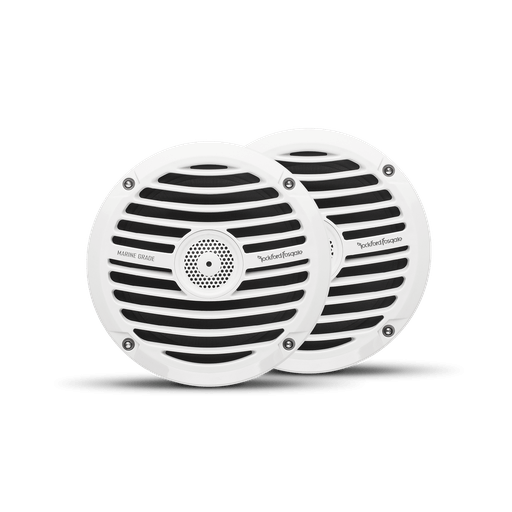 6.5” Prime R1 Series Marine Full Range Speakers - White