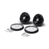 6.5” Punch Series Marine Full Range Speakers with Black Sports Grille