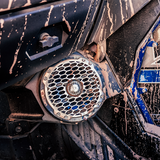 6.5” Punch Series Marine Full Range Speakers with Black Sports Grille