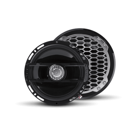6.5” Punch Series Marine Full Range Speakers with Black Sports Grille