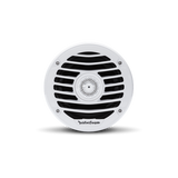 6.5” Punch Series Marine Full Range Speakers with White Luxury Grille