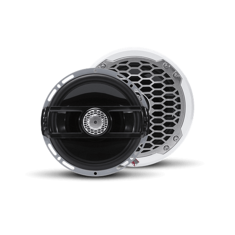 6.5” Punch Series Marine Full Range Speakers with White Sports Grille