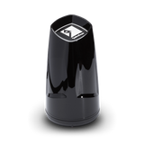 6.5” Punch Series Marine Wakeboard Tower Speakers with Enclosure & Sports Grille - Black