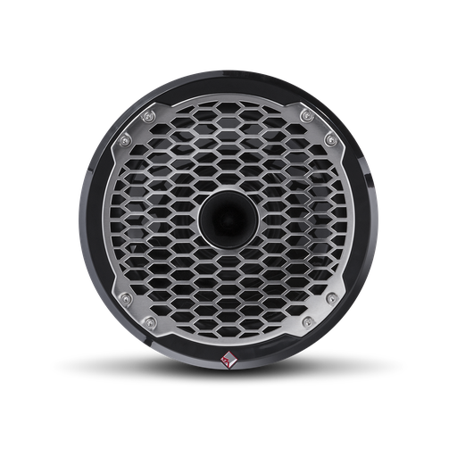 8” Punch Series Marine Full Range Speakers with Horn Tweeter - Black