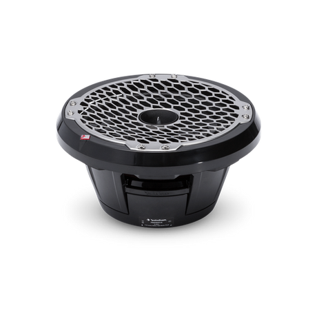 8” Punch Series Marine Full Range Speakers with Horn Tweeter - Black