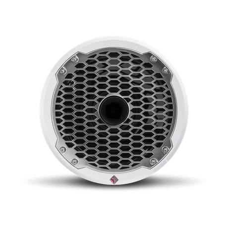 8” Punch Series Marine Full Range Speakers with Horn Tweeter - White