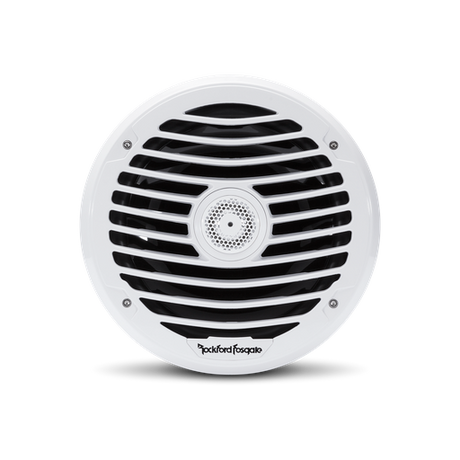 8” Punch Series Marine Full Range Speakers with White Luxury Grille