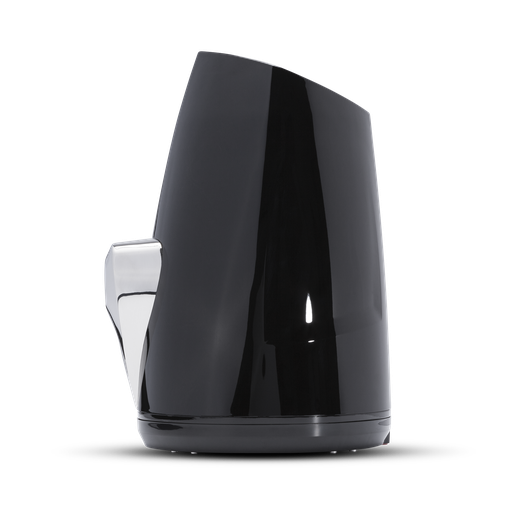 8” Punch Series Marine Wakeboard Tower Speakers with Enclosure & Sports Grille - Black